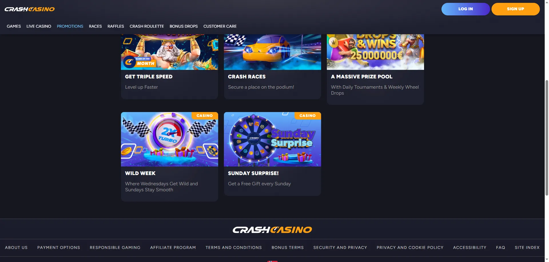Promociones semanales en Crash Casino — bonos de recarga y cashback